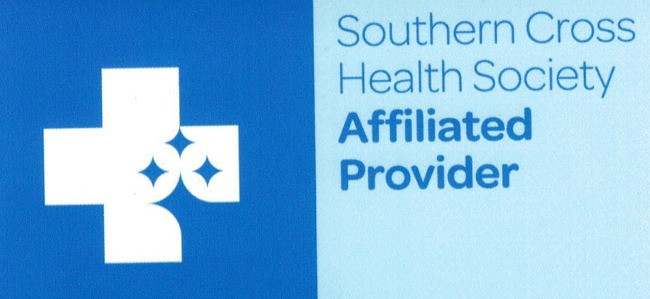 The logo for a Southern Cross affiliated provider and the scheme that simplifies your access and dealings with treatments, especially, in this case, for varicose veins.